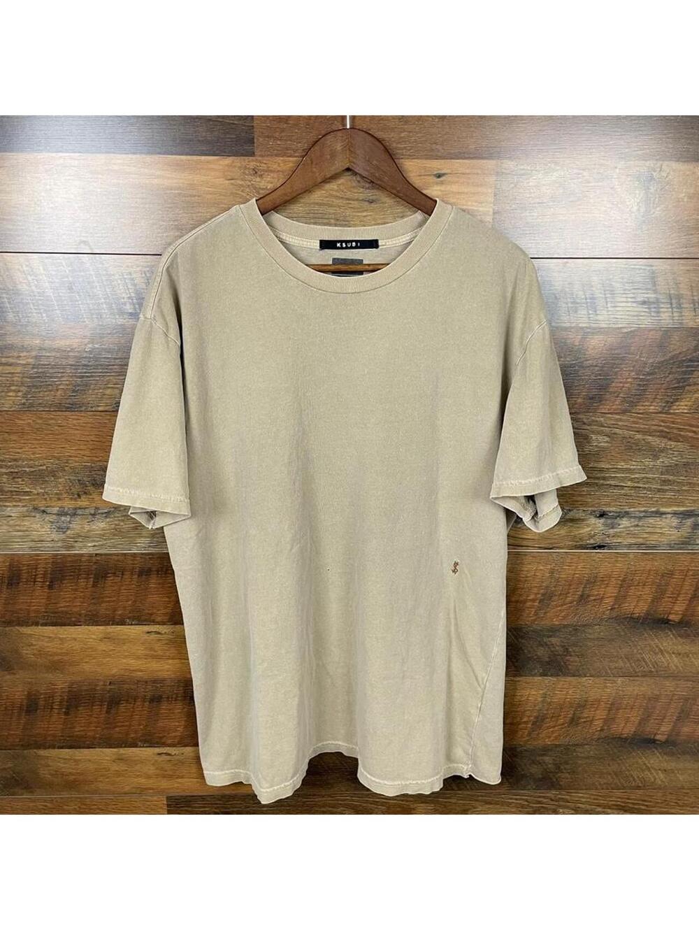 Ksubi Mens Graphic Logo Short Sleeve T-Shirt Size XL